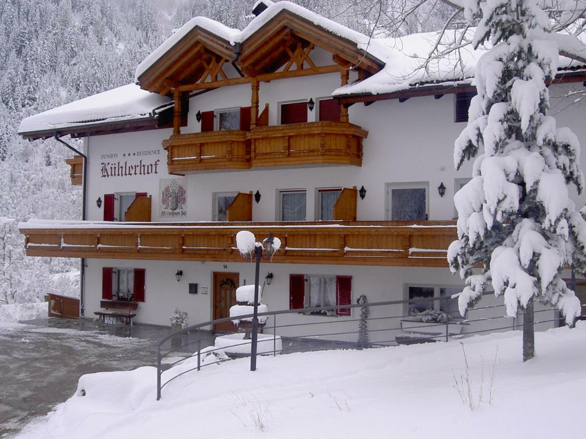 Kuehlerhof Aparthotel Anterselva di Mezzo Bagian luar foto