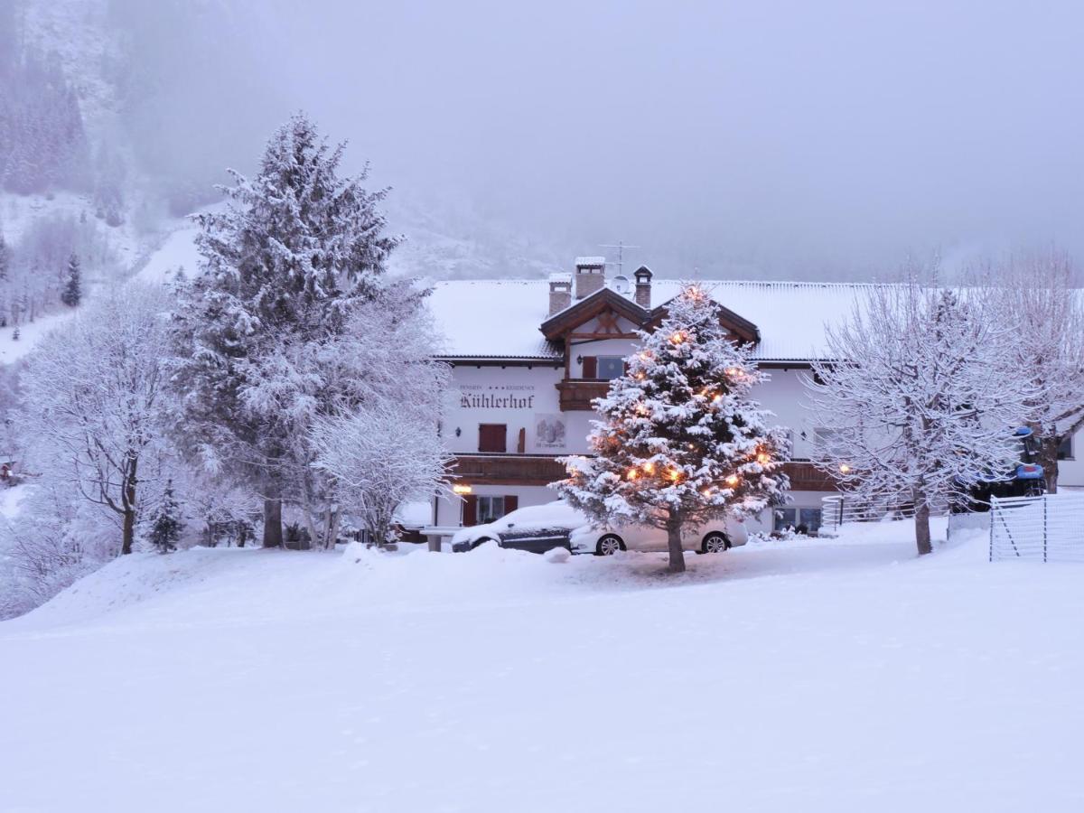 Kuehlerhof Aparthotel Anterselva di Mezzo Bagian luar foto